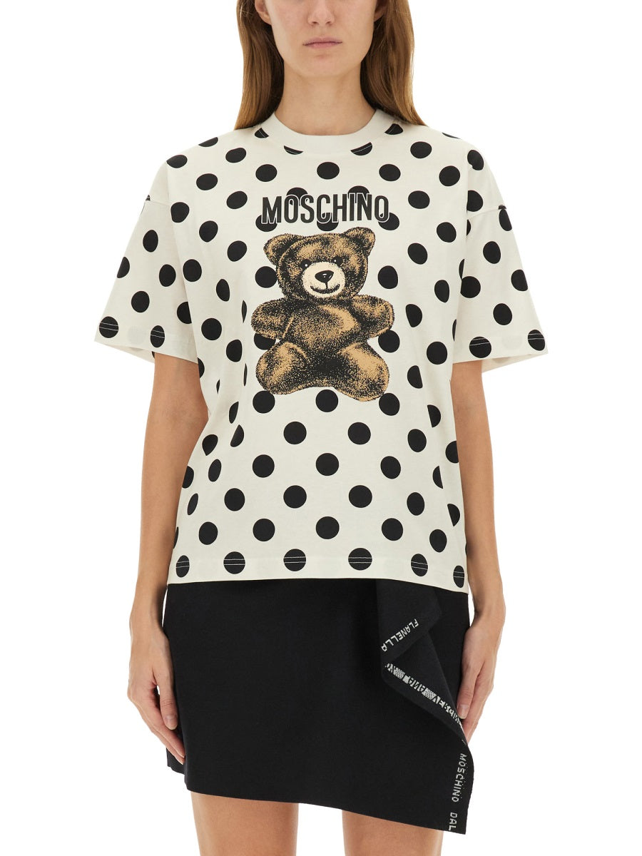 Moschino T shirt - Bianco | Wanan Luxury