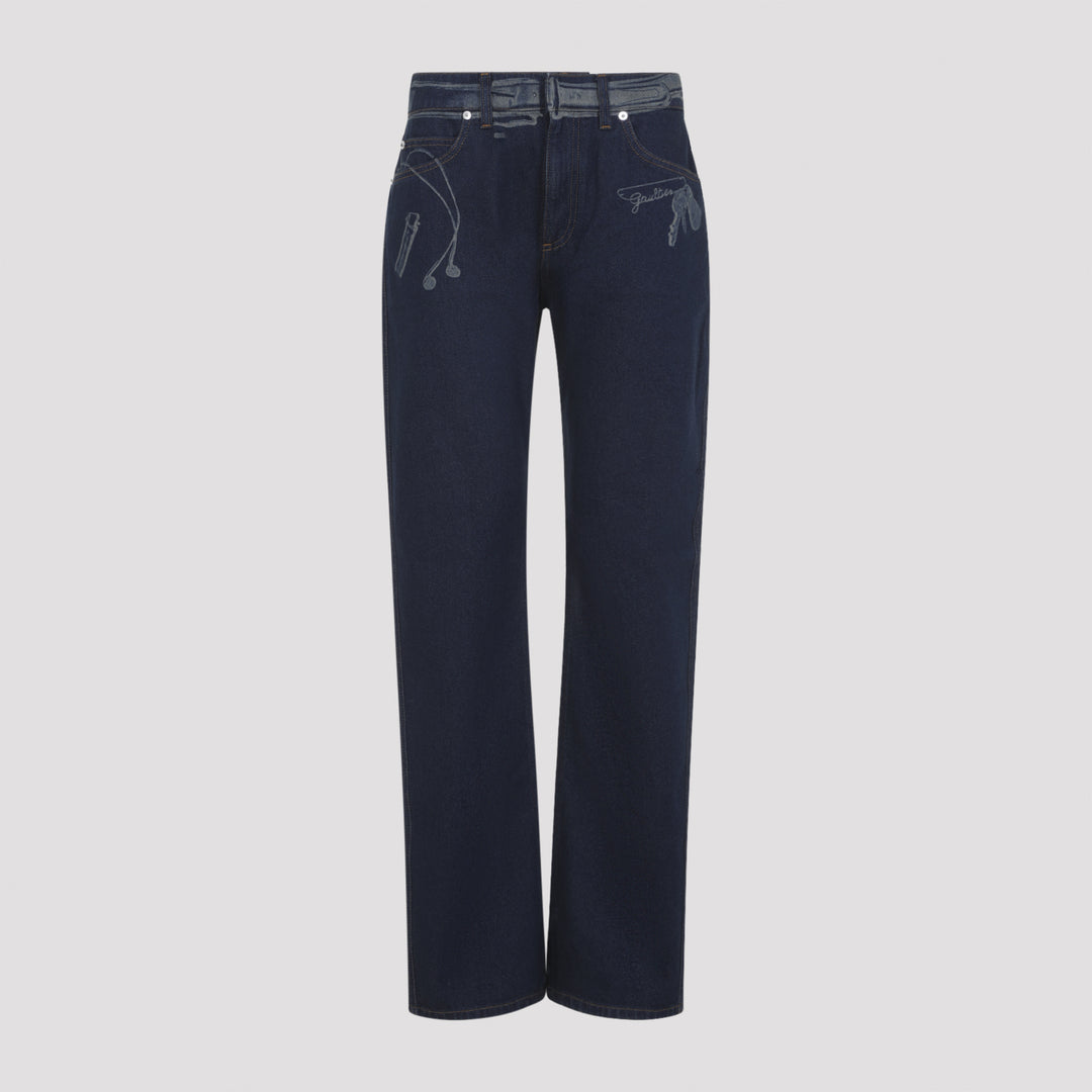 Jean Paul Gaultier Jeans - Blu | 684a700a17fcb44ea8bc3709ecc8f9151274dd22