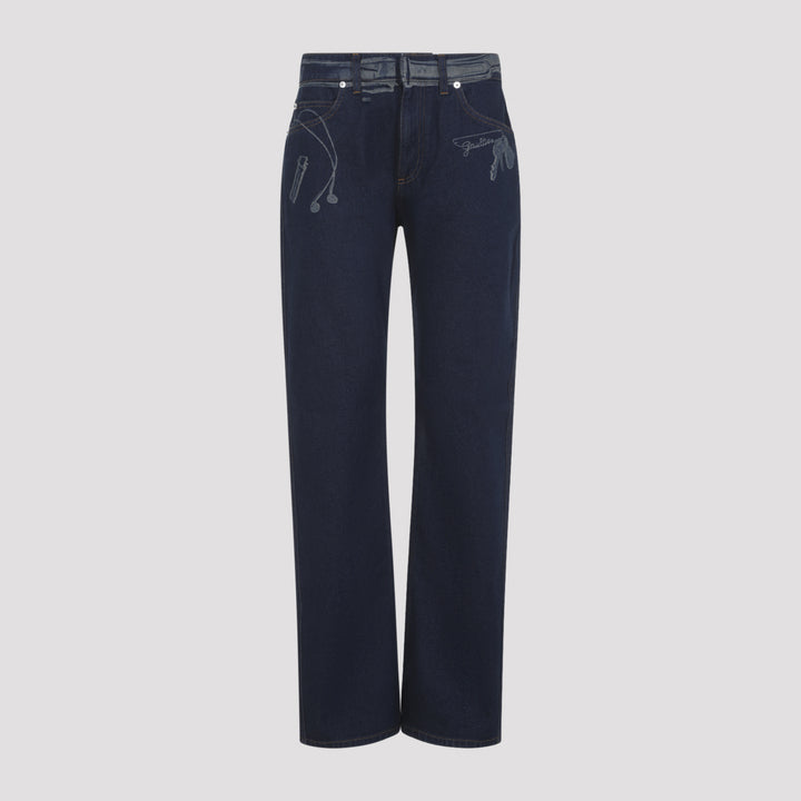 Jean Paul Gaultier Jeans - Blu | 684a700a17fcb44ea8bc3709ecc8f9151274dd22