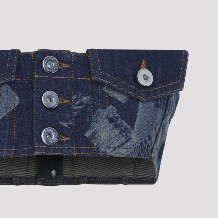 Jean Paul Gaultier Top - Blu | 44516d1c32e7ac22e2f0271902e3e13522e4242a