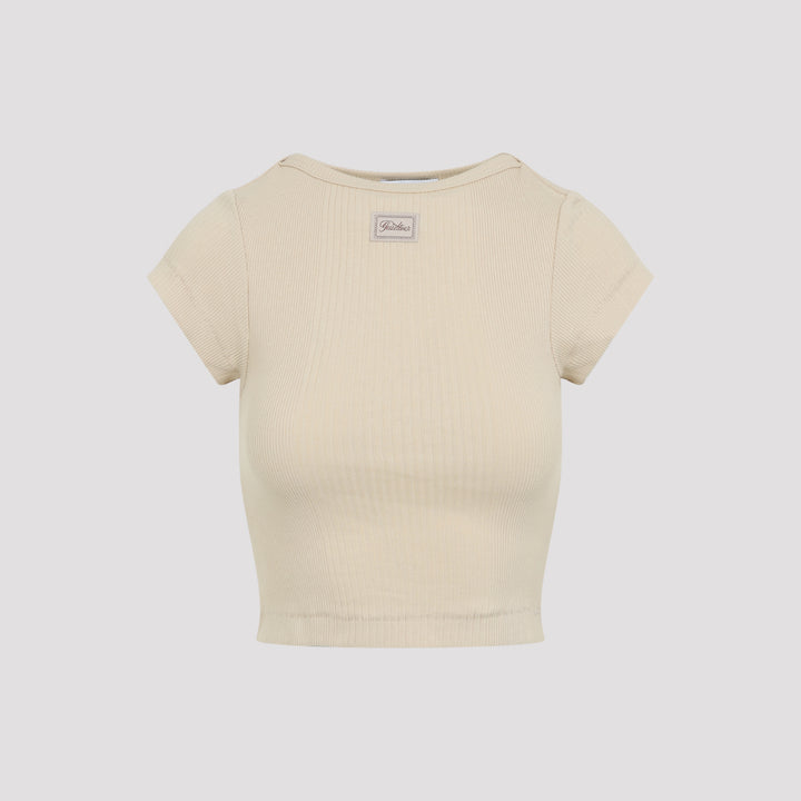 Jean Paul Gaultier T-shirts - Nude & Neutrals | 648136bc0d22b6cb9f565e7f48a821fb40f306ce