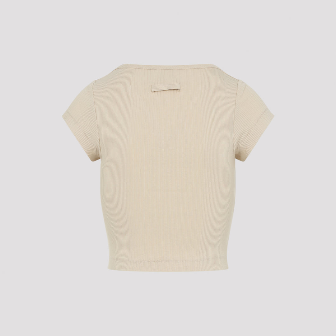 Jean Paul Gaultier T-shirts - Nude & Neutrals | 67d58c31587c8fe71db6ac4992fb8491c73d03d5