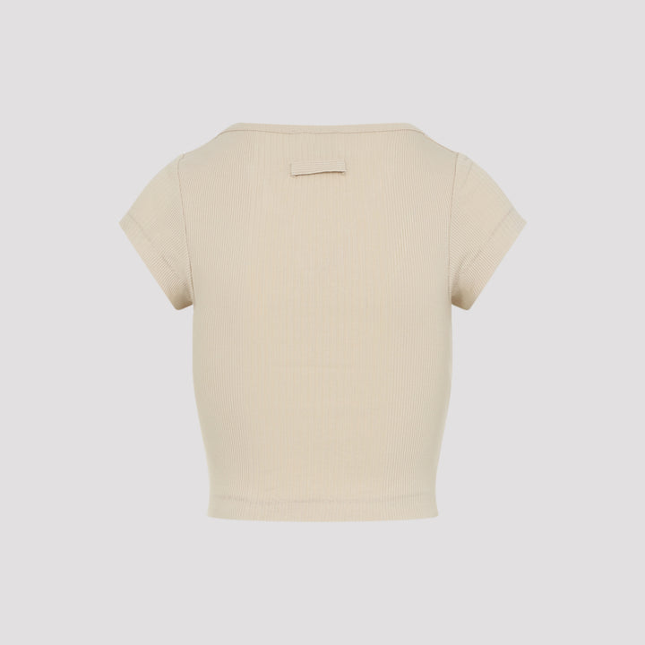 Jean Paul Gaultier T-shirts - Nude & Neutrals | 67d58c31587c8fe71db6ac4992fb8491c73d03d5