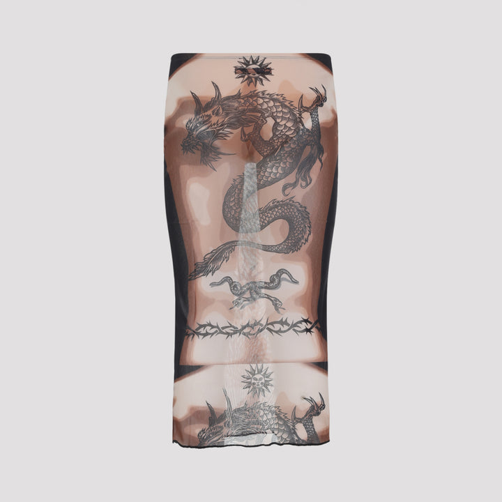 Jean Paul Gaultier Midi skirts - Multicolour | 0b3d23b771a7a8fda5b569166390e93a0a18c3a7