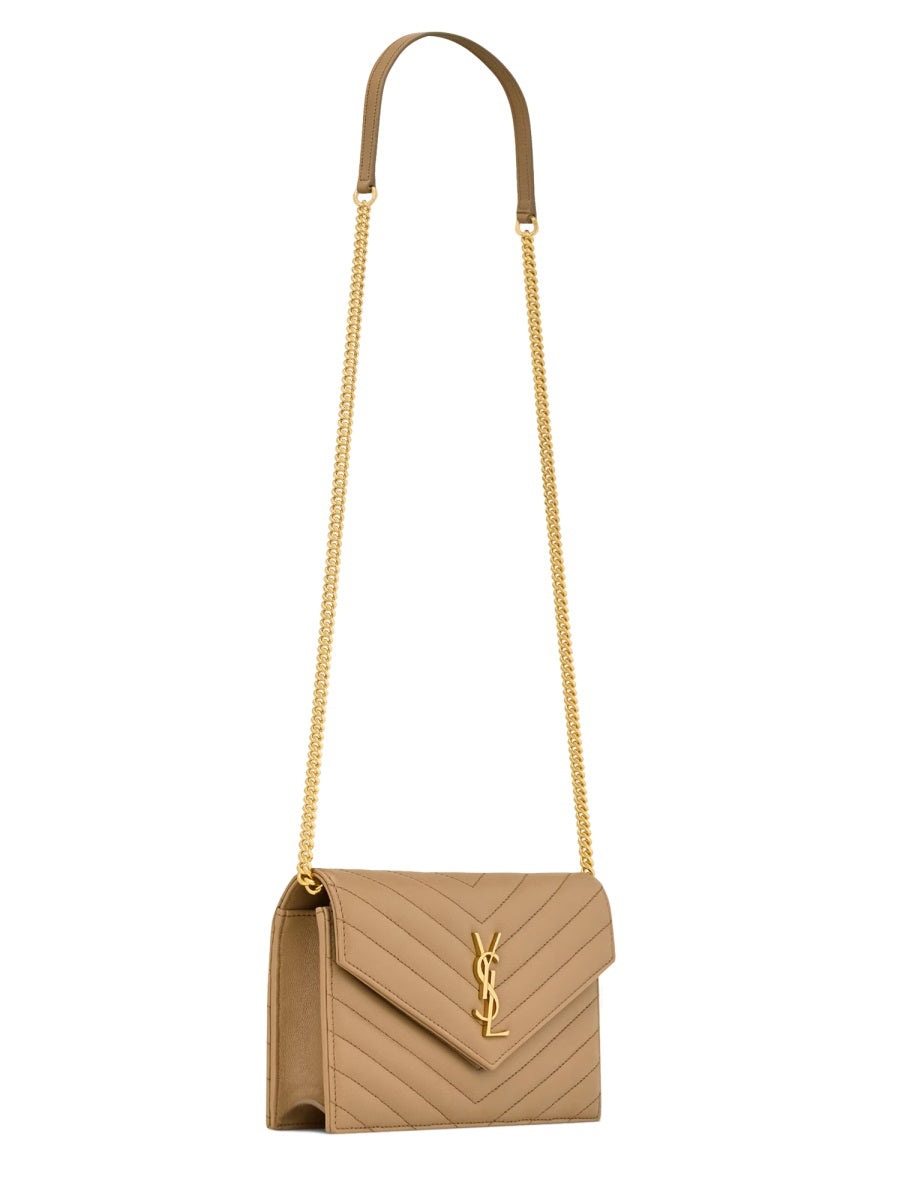 Saint Laurent Borse a Spalla e Tracolla - Beige | Wanan Luxury