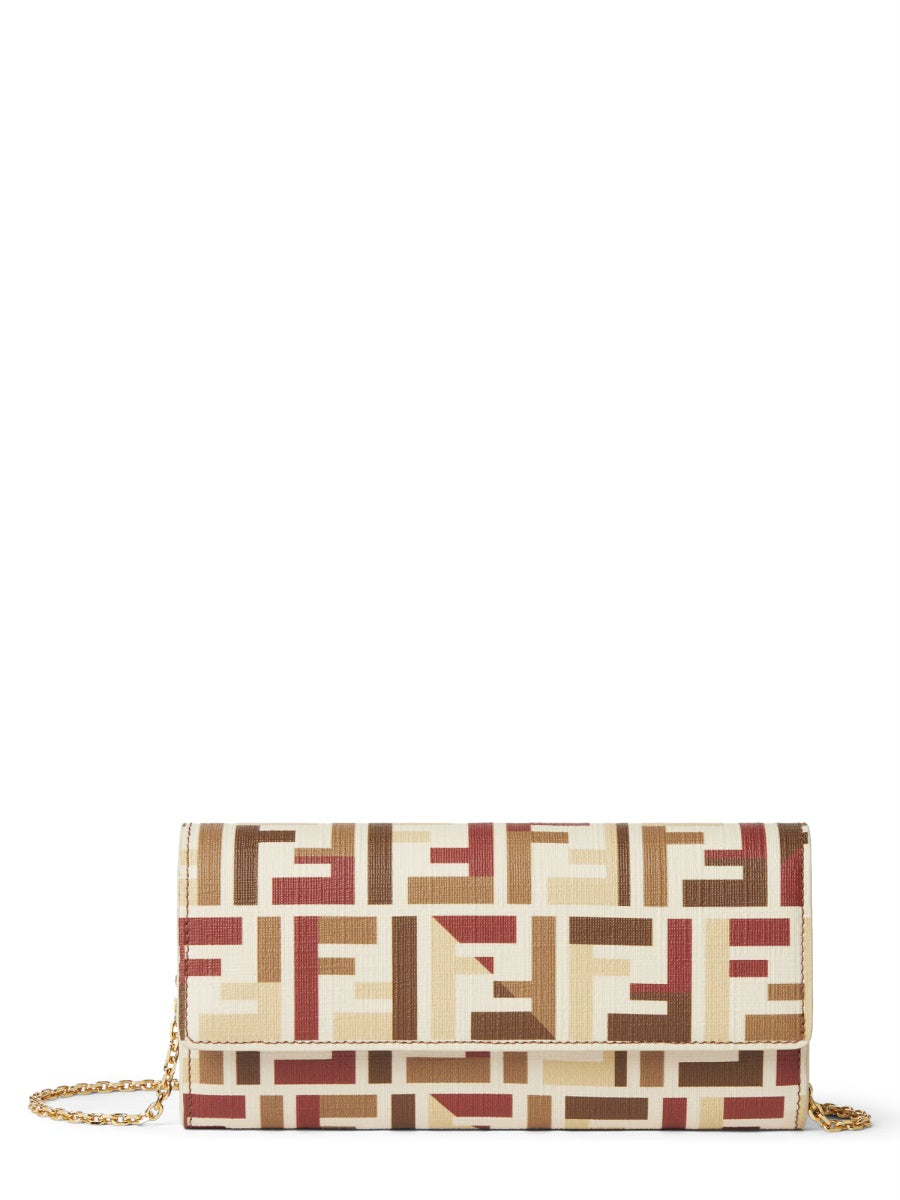 Fendi Portafogli e Portacarte - Beige | Wanan Luxury