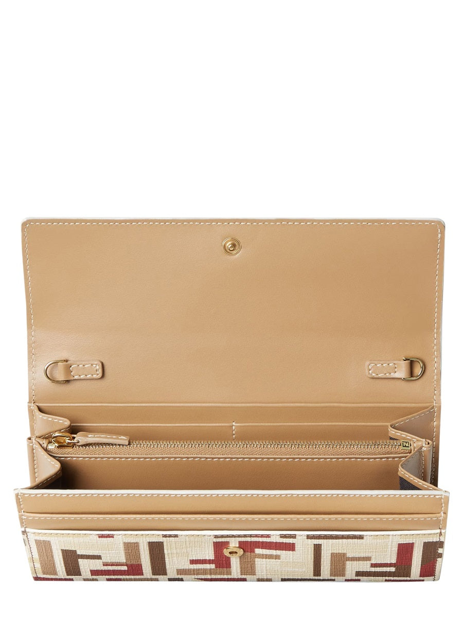 Fendi Portafogli e Portacarte - Beige | Wanan Luxury