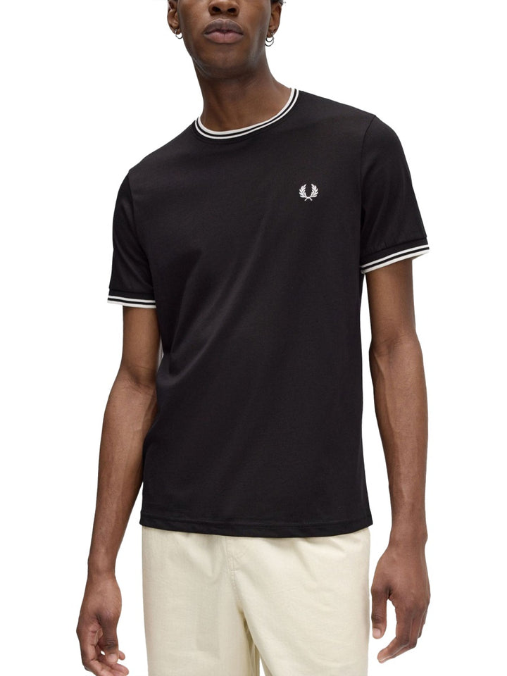 Fred Perry T shirt - Nero | Wanan Luxury
