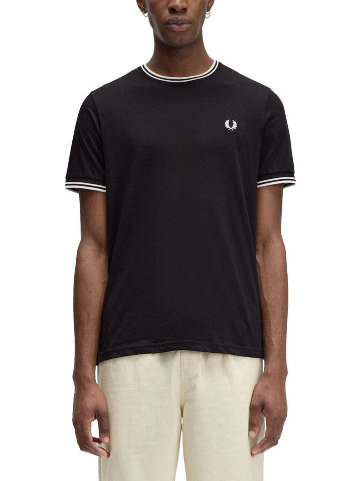 Fred Perry T shirt - Nero | Wanan Luxury