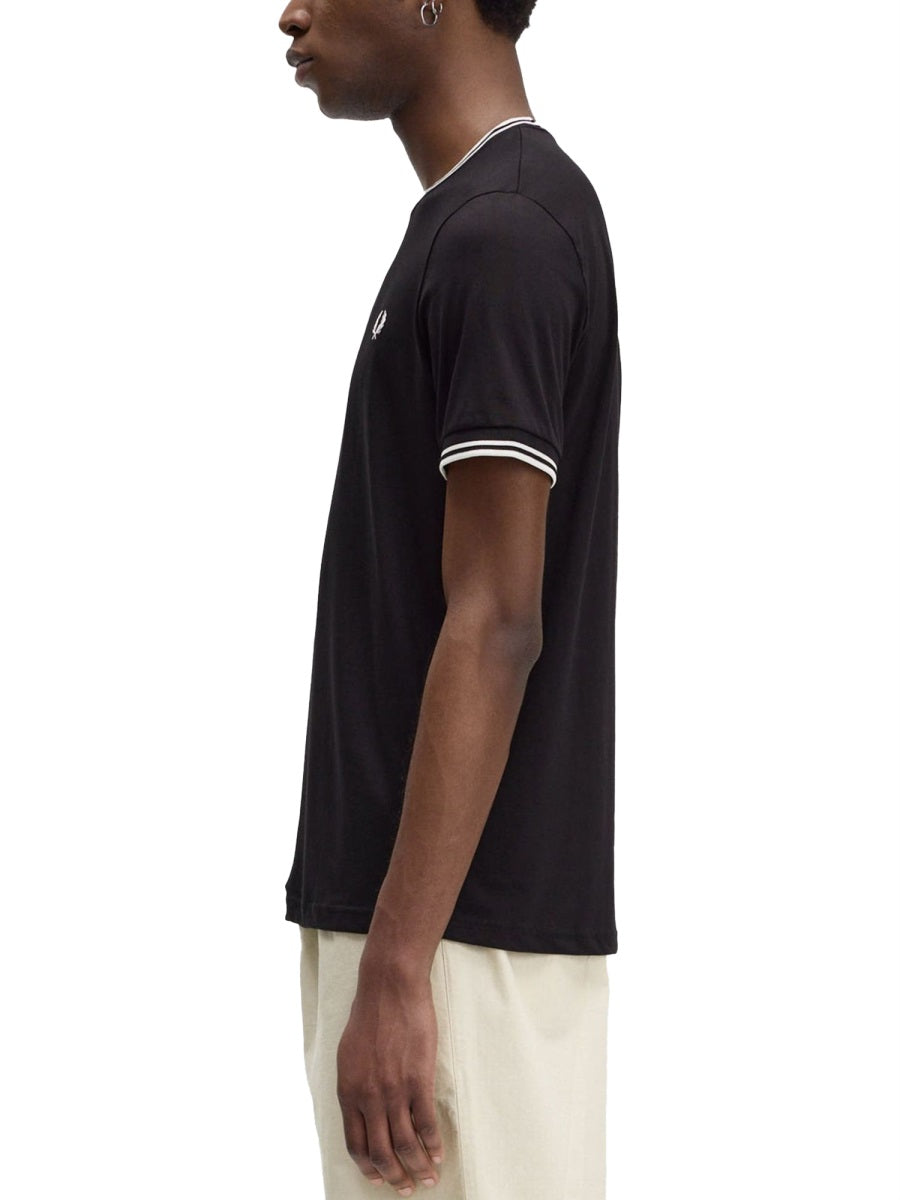 Fred Perry T shirt - Nero | Wanan Luxury