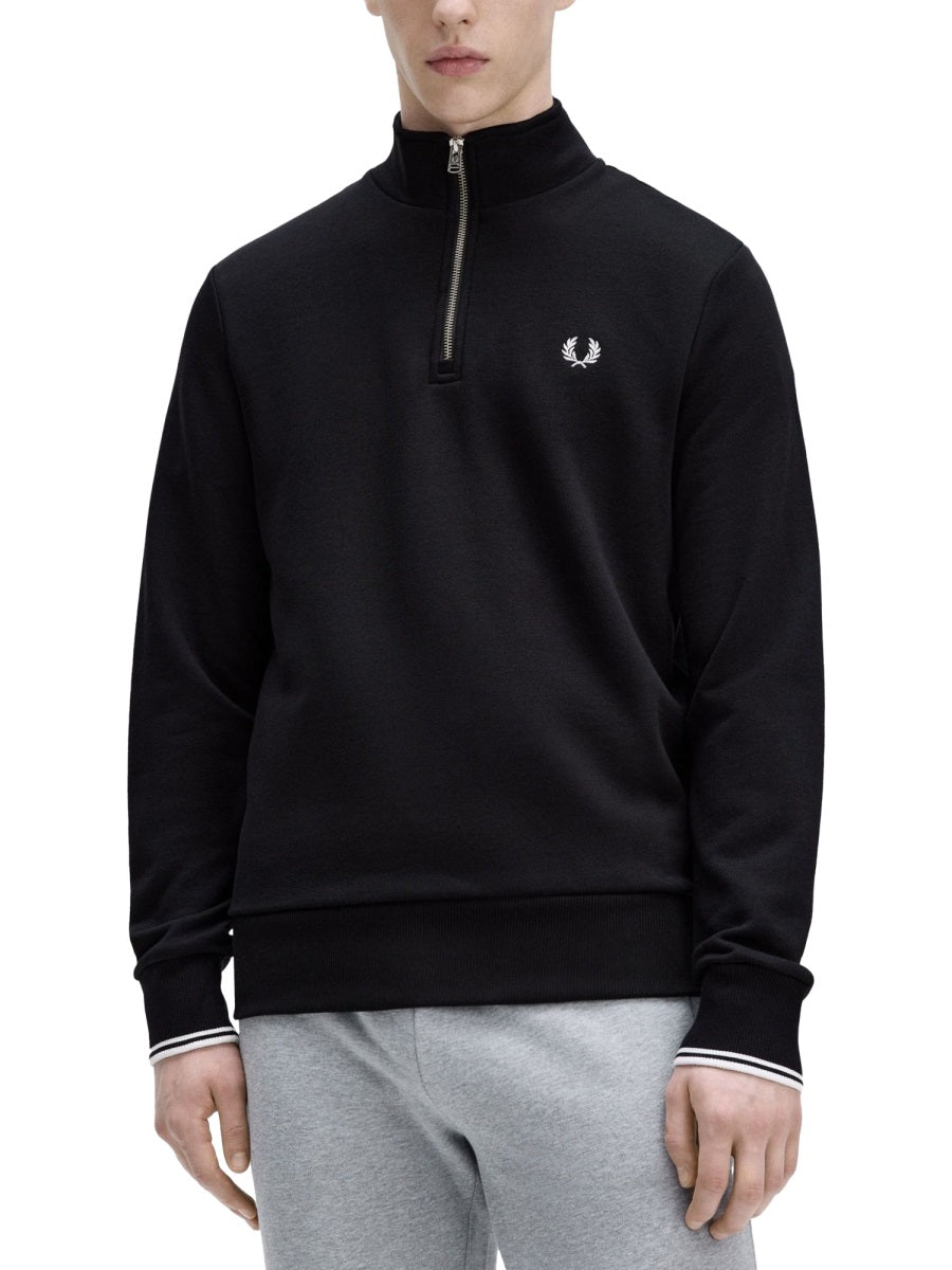 Fred Perry Felpe - Nero | Wanan Luxury