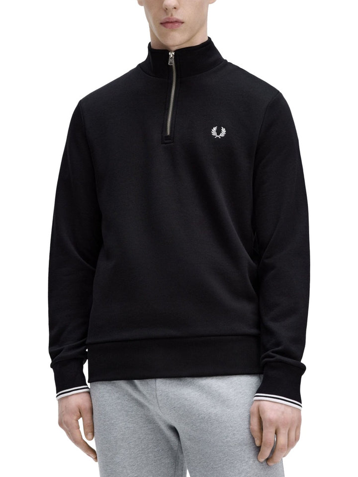 Fred Perry Felpe - Nero | Wanan Luxury