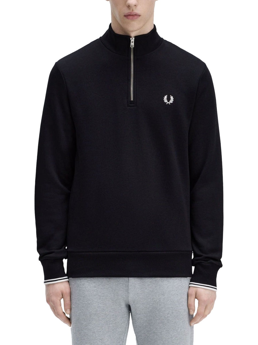 Fred Perry Felpe - Nero | Wanan Luxury