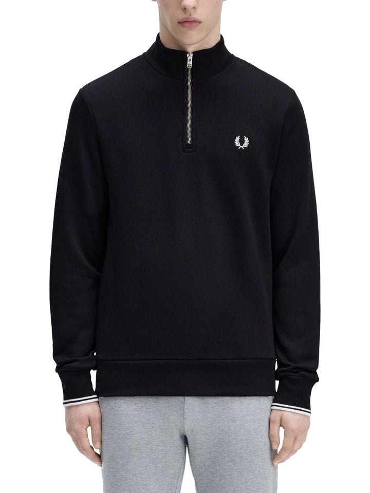 Fred Perry Felpe - Nero | Wanan Luxury
