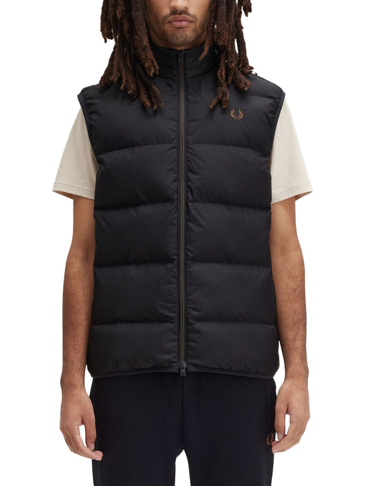Fred Perry Gilet - Nero | Wanan Luxury