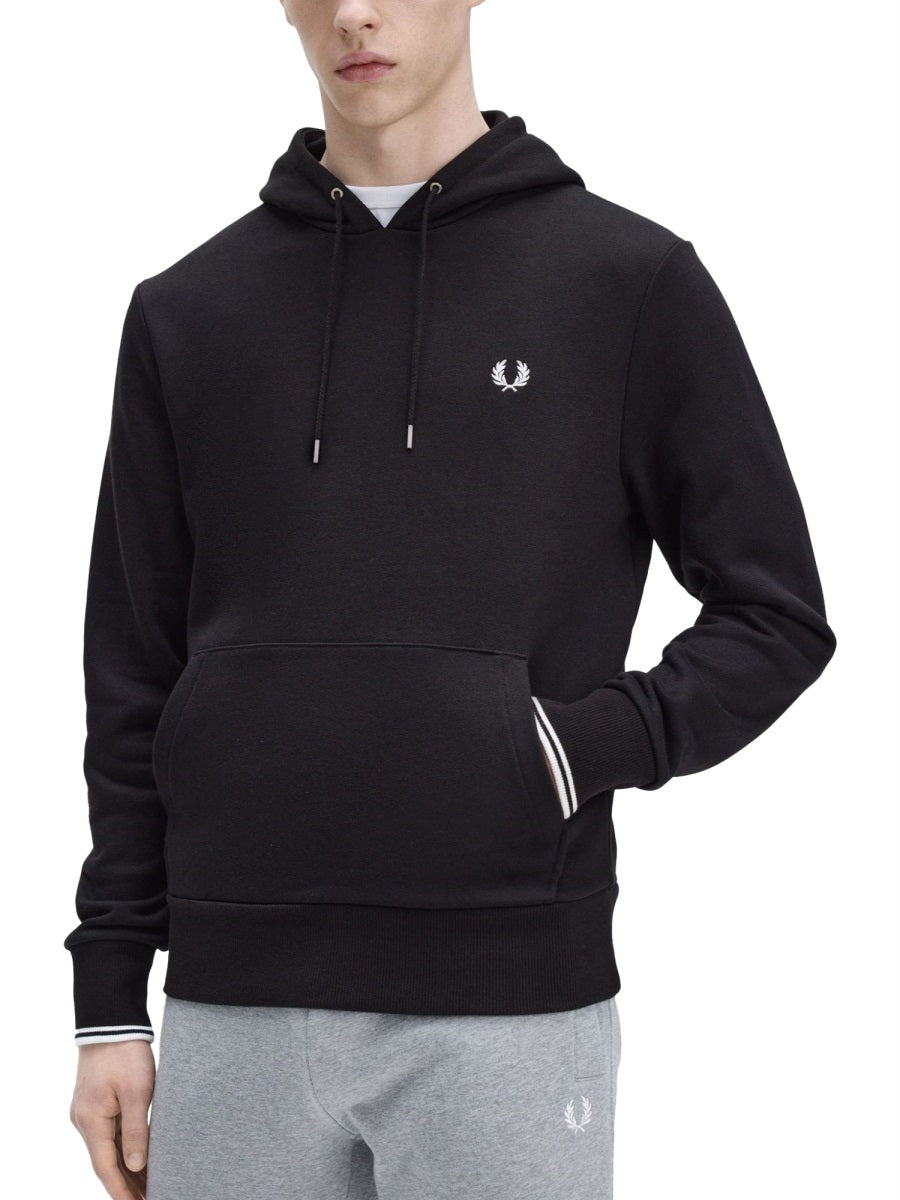 Fred Perry Felpe - Nero | Wanan Luxury
