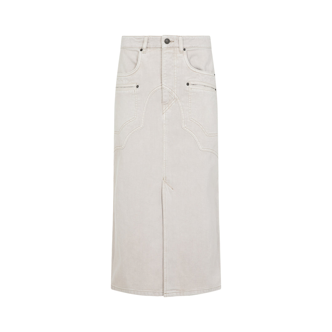 Isabel Marant Midi skirts - Nude & Neutrals | 3ae069afdb8a7696f4f56d54cdb0d7aff81bd8e7
