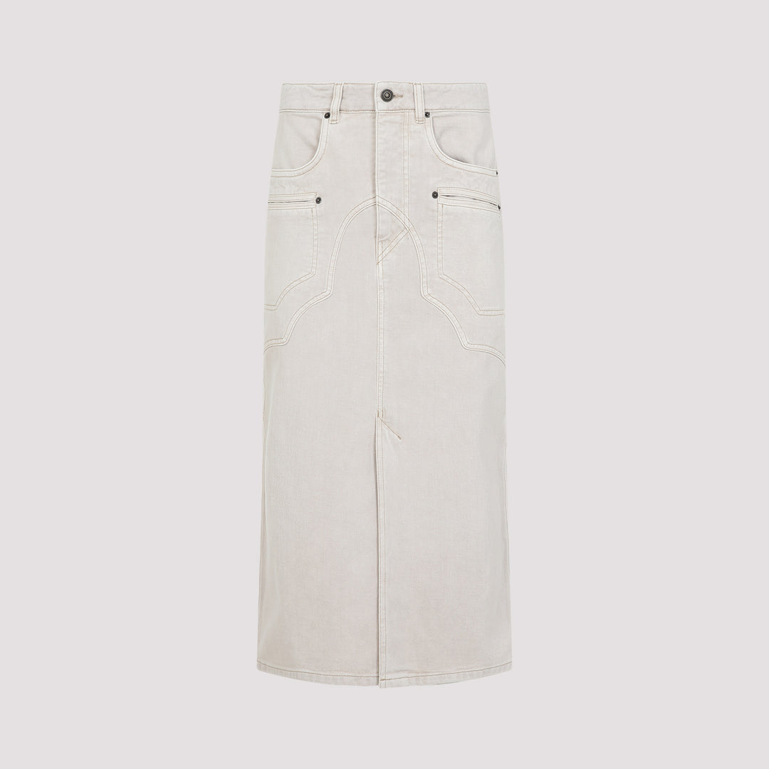 Isabel Marant Midi skirts - Nude & Neutrals | 40bb973205226ac75c2d52b46bb31869b8ec7d00