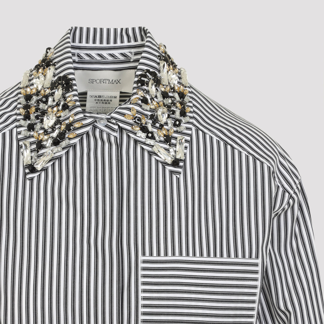 Sportmax Shirts - Nero | 4976da6aa05193cc5b65a5e25ec3b8243c69f621