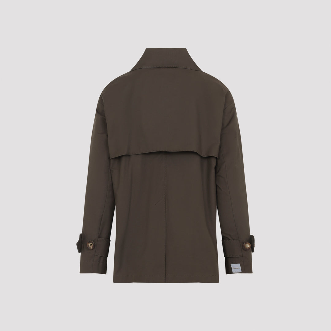 Max Mara The Cube Trench & raincoat - Verde | 4302d82a8e384b4334fb5888297850db28475f2b