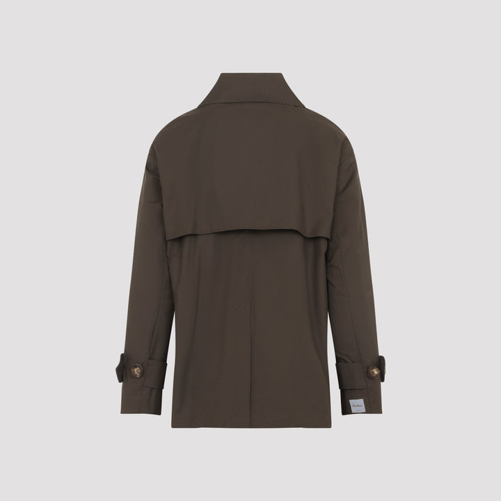 Max Mara The Cube Trench & raincoat - Verde | 4302d82a8e384b4334fb5888297850db28475f2b