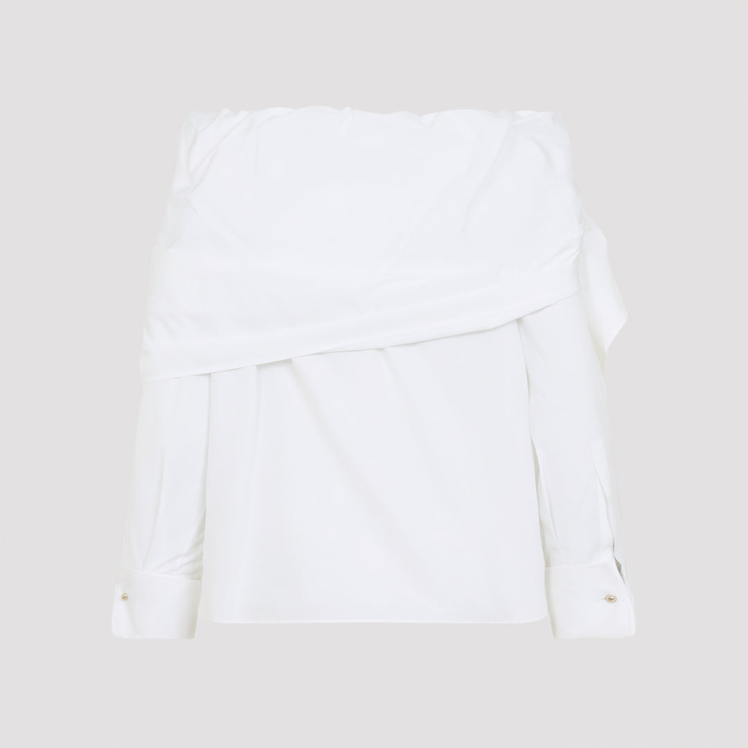 Max Mara Shirts - Bianco | 675394a7bb9d5c47c57e5b921da1283febea5ee3