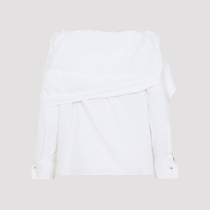 Max Mara Shirts - Bianco | 675394a7bb9d5c47c57e5b921da1283febea5ee3