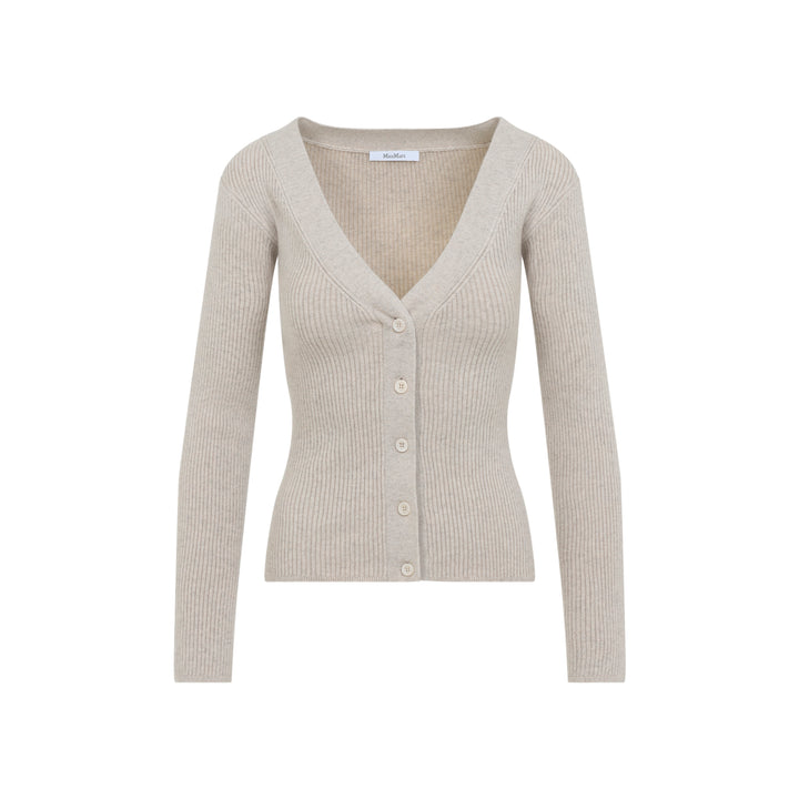 Max Mara Cardigan - Nude & Neutrals | 59d529d08362a62e7c17ff8e36259e4c0f68771e