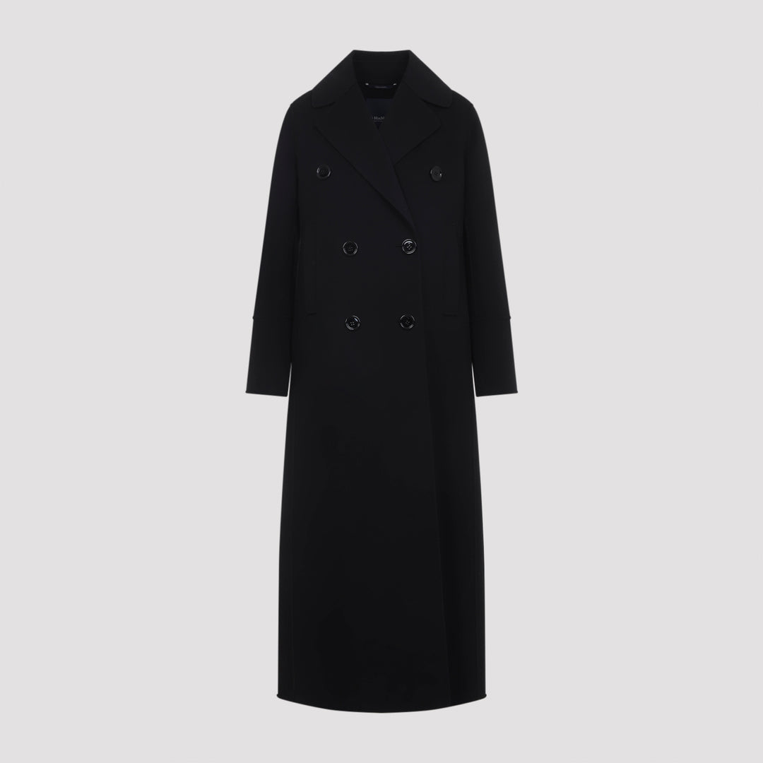 Max Mara`S Double breasted & peacoat - Nero | 64f3dd2ea77906515f6a71d30eef00f774cd04b9