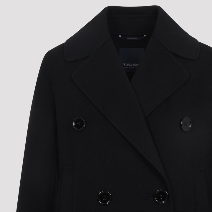 Max Mara`S Double breasted & peacoat - Nero | e1405315d50d9e7bde586842c191d3013153b8d9