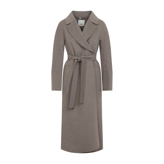 Beige Elisa Virgin Wool Coat