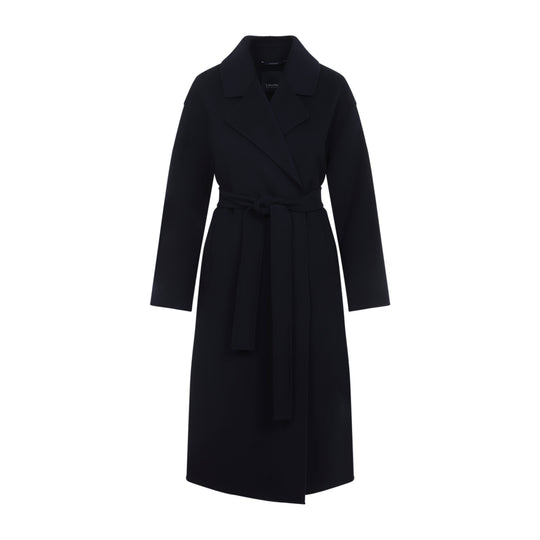 Blue Hobby Virgin Wool Coat