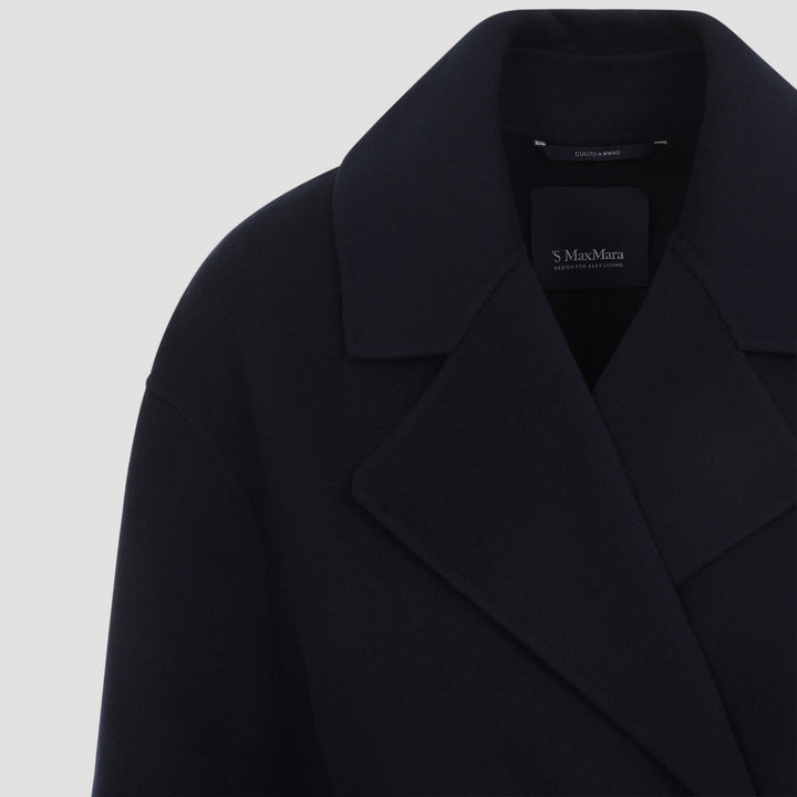 Max Mara`S Double breasted & peacoat - Blu | ee77a8c9eabf1ff048f69e87fd5f2645aad5aead