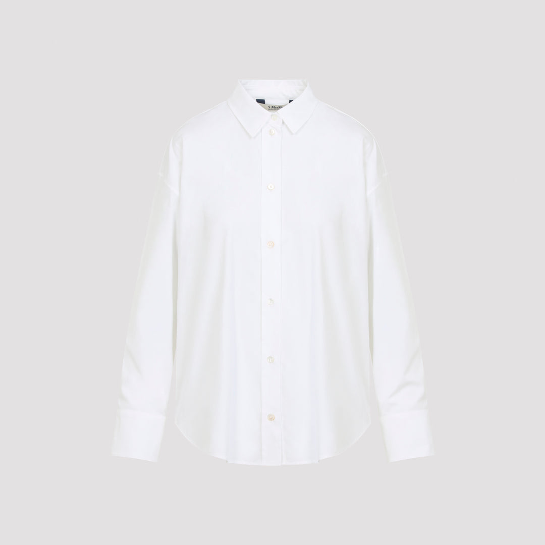 Max Mara`S Shirts - Bianco | df22e131b9087c3b28ac74e1cf9b2c94e48bc706
