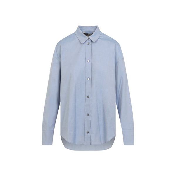 Light Blue Adele Cotton Shirt