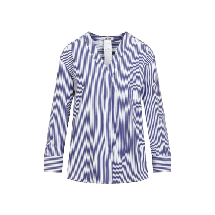 Max Mara`S Striped - Blu | 6dfcea1f1d247e19e1f2feb35d0816f578b00e40