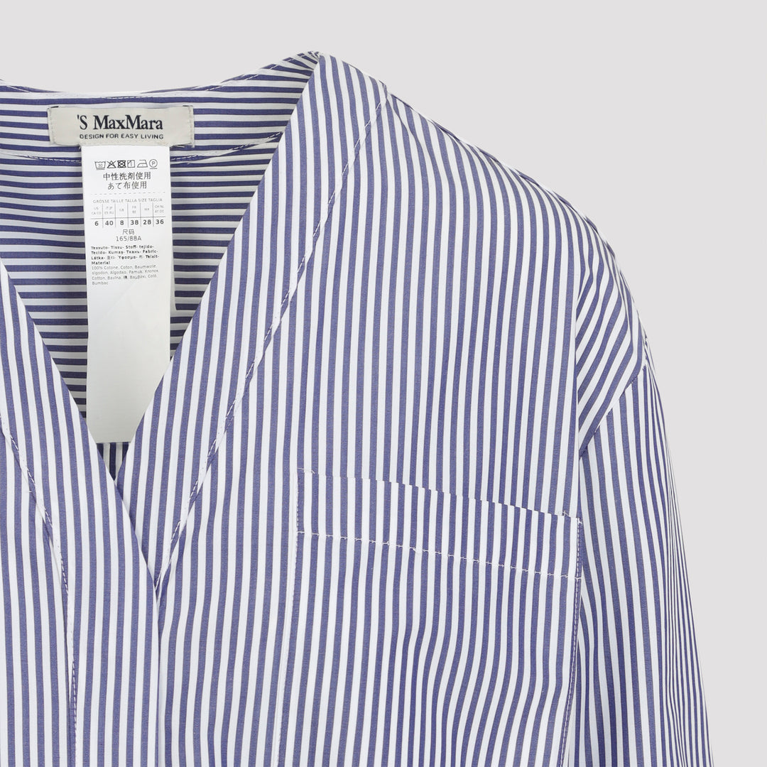 Max Mara`S Striped - Blu | c8ac4bda9d78135dd707f057f2d87d6600426abf
