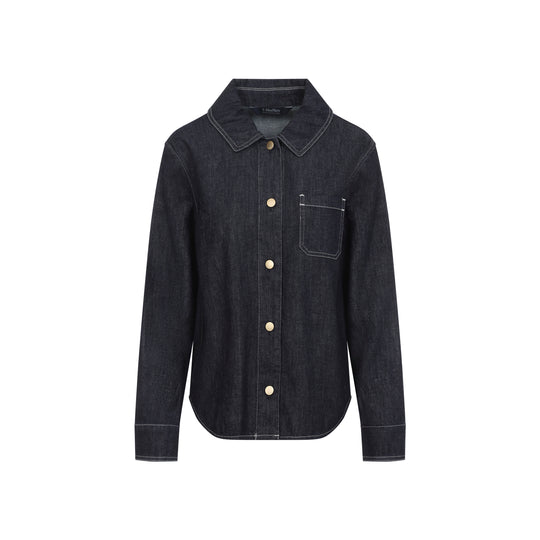 Blue Enfasi Cotton Shirt