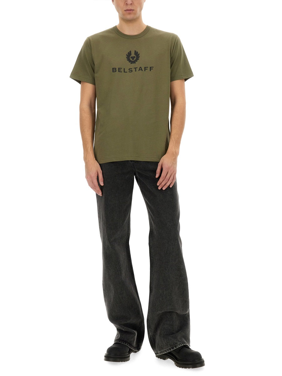 Belstaff T shirt - Verde | Wanan Luxury
