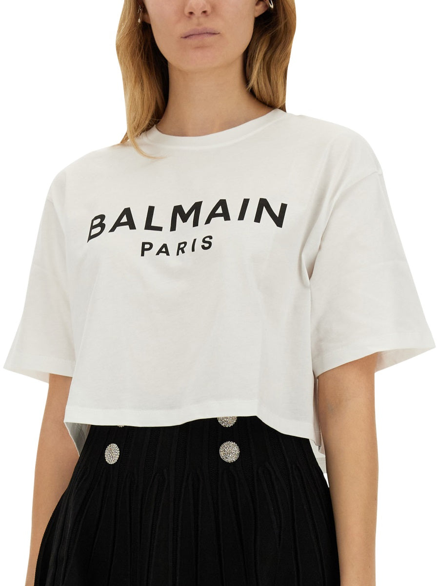 Balmain T shirt - Bianco | Wanan Luxury