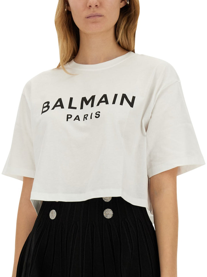 Balmain T shirt - Bianco | Wanan Luxury