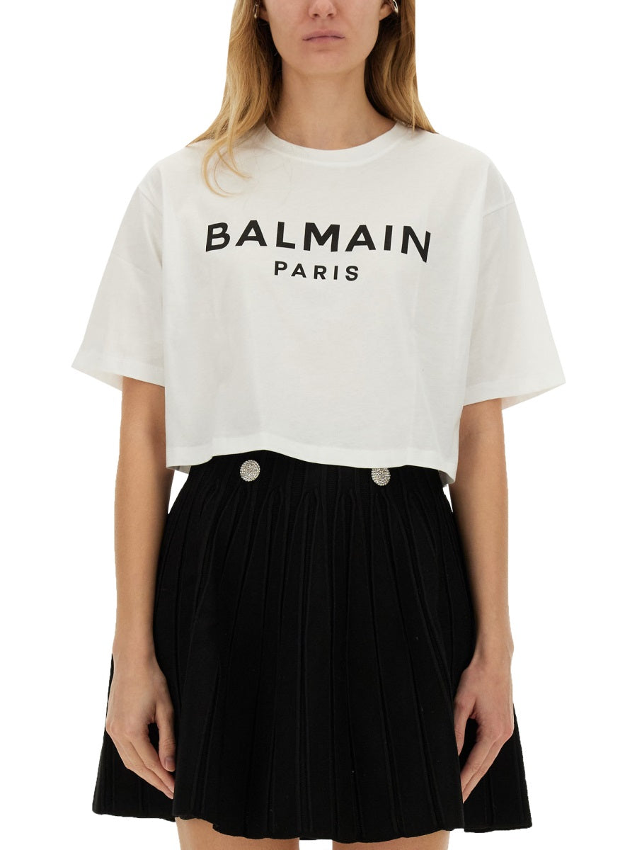 Balmain T shirt - Bianco | Wanan Luxury