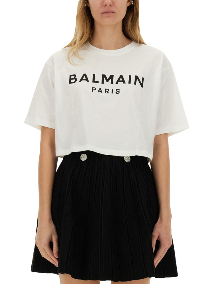 Balmain T shirt - Bianco | Wanan Luxury