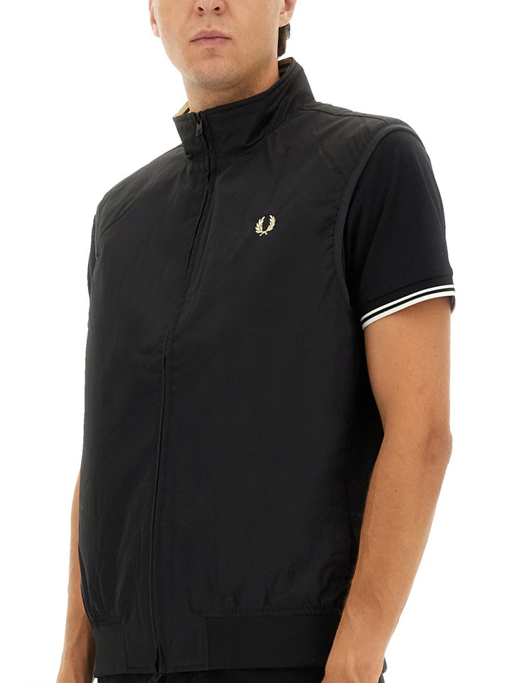 Fred Perry Gilet - Nero | Wanan Luxury