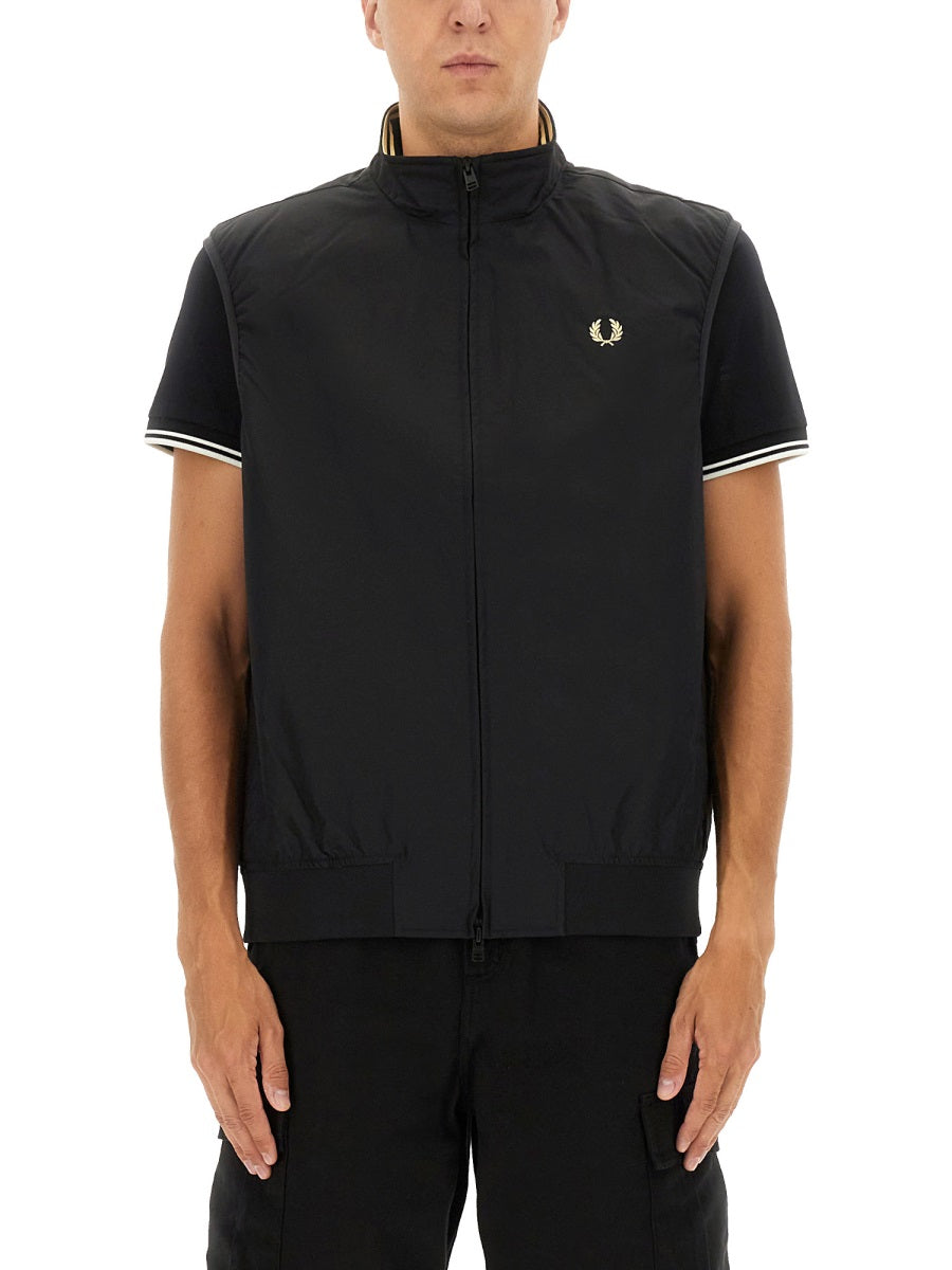 Fred Perry Gilet - Nero | Wanan Luxury