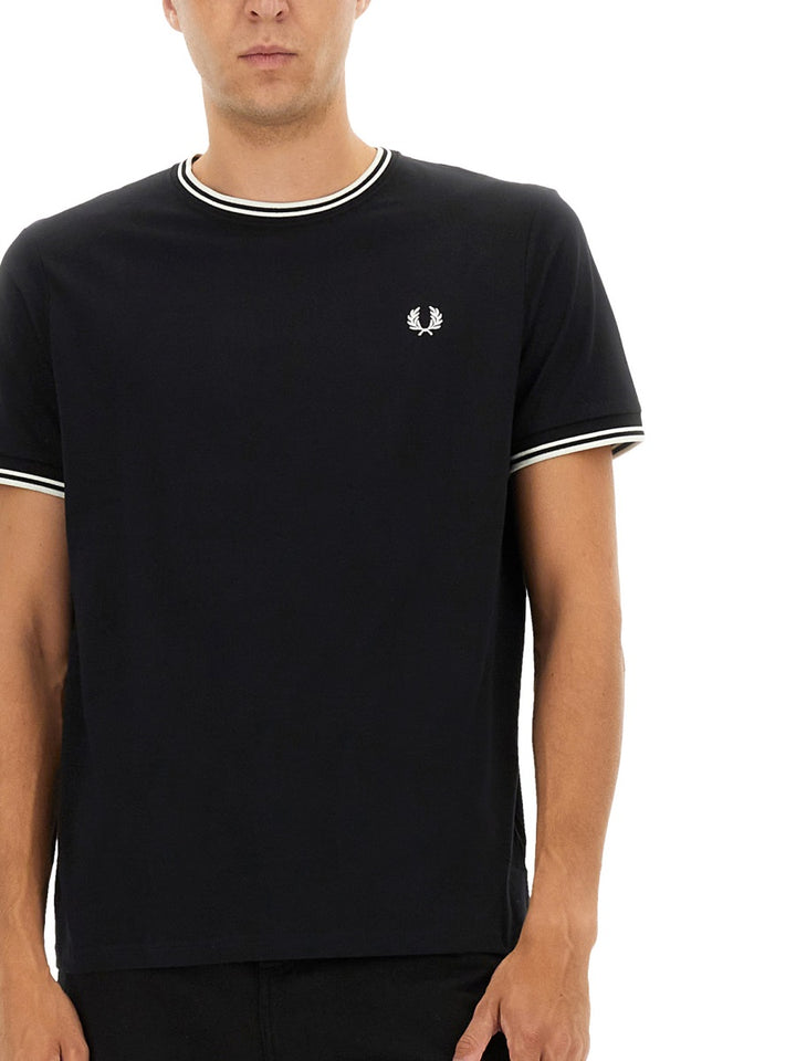 Fred Perry T shirt - Nero | Wanan Luxury
