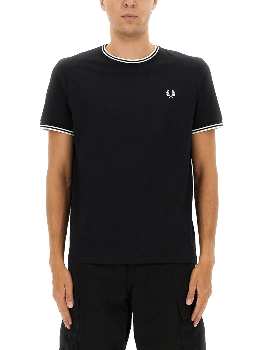 Fred Perry T shirt - Nero | Wanan Luxury