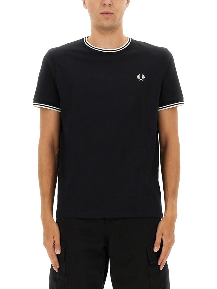 Fred Perry T shirt - Nero | Wanan Luxury