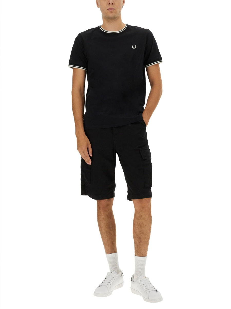 Fred Perry T shirt - Nero | Wanan Luxury