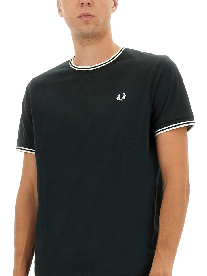 Fred Perry T shirt - Verde | Wanan Luxury